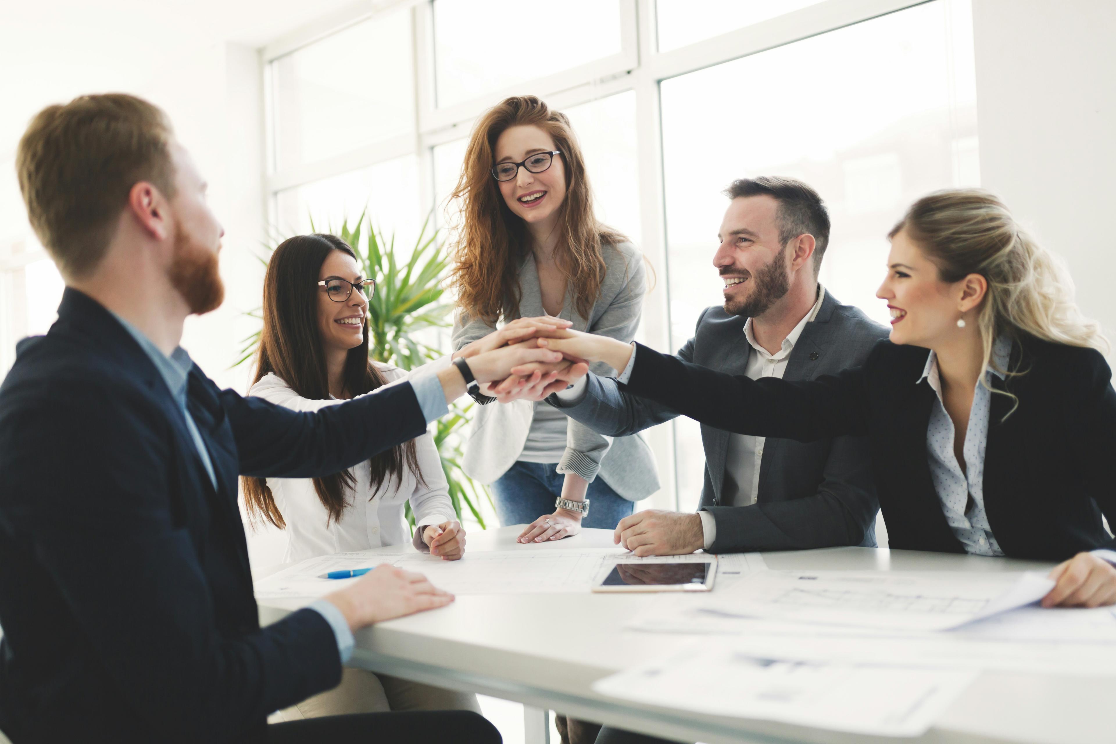 Professionelles Recruiting Team - Zusammenarbeit und Teamwork